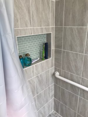 Shower storage