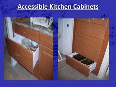 accessible kitchen cabinets
